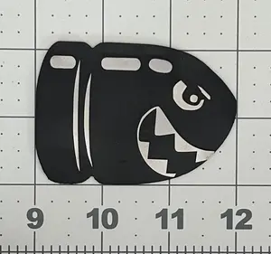 Vintage Mario Bros Cannon Ball Cerakote Metal Morale Patch