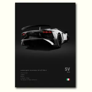 Lamborghini Aventador SV Ver2 - POSTER NO FRAME