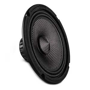 6.5” Slim Motorcycle & Motorsports Loudspeaker With Neodymium Magnet and Water Resistant Carbon Fiber Cone | 2-Ohm 150W RMS (PRO-CF6.2SLN)