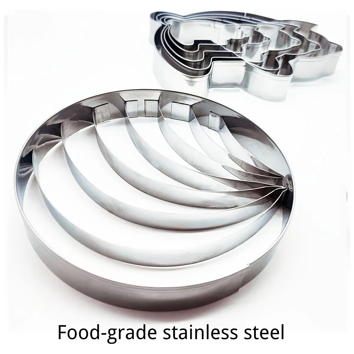 1/5/6 Piece Bread Mold Pig Cookie Mould DIY Bread Cutter Christmas Gift Party Supplies, Perfect for Baking and Holiday Celebrations, Bakeware, Baking Tools, Baking Accessories, Baking Utensils Supplies, Molds For Baking, Bakery Supplies, Baking Essentials