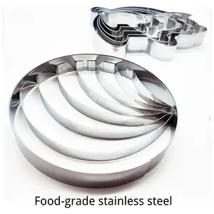 1/5/6 Piece Bread Mold Pig Cookie Mould DIY Bread Cutter Christmas Gift Party Supplies, Perfect for Baking and Holiday Celebrations, Bakeware, Baking Tools