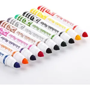 - Washable Markers, 10 Pack, Assorted Colors, Broad Line,  Washable Markers Washable Markers for  markers, Fine Tip Markers, Color Markers, Washable Marker Sets,  Markers