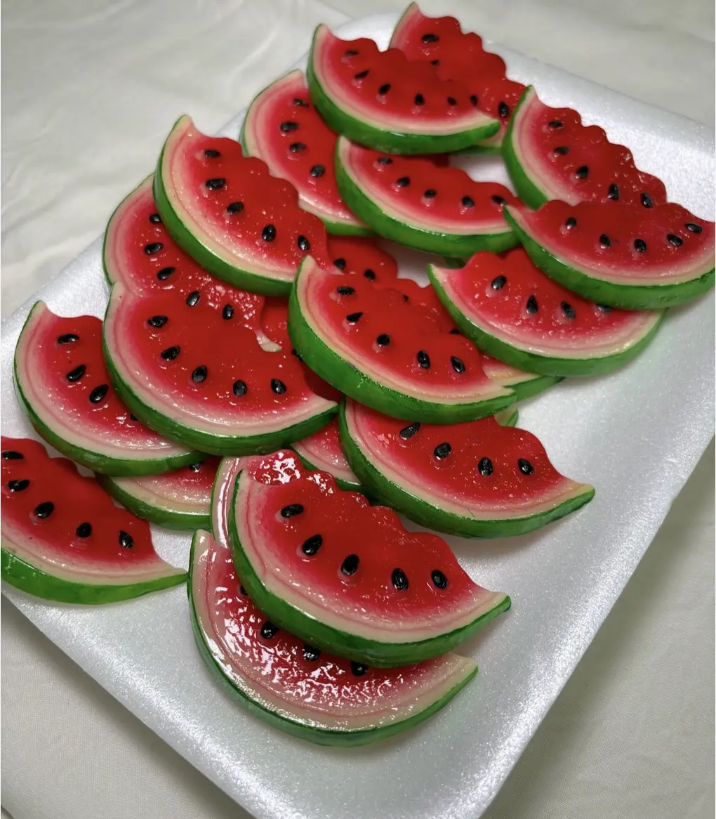 Bitten Watermelon Slice Fridge Magnet – Realistic Fruit Decor