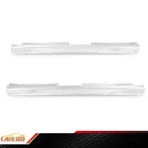 Fit For Cherokee 84-96 Wagoneer Comanche 4Dr 2x Slip-on Rocker Panels 84-01 Jeep