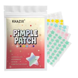 200pcs Star Water Gel Patches for Day and Night Use, Perfect Fit to Cover Blemishes, Acne, and Scars, Multiple Colors and Styles Available