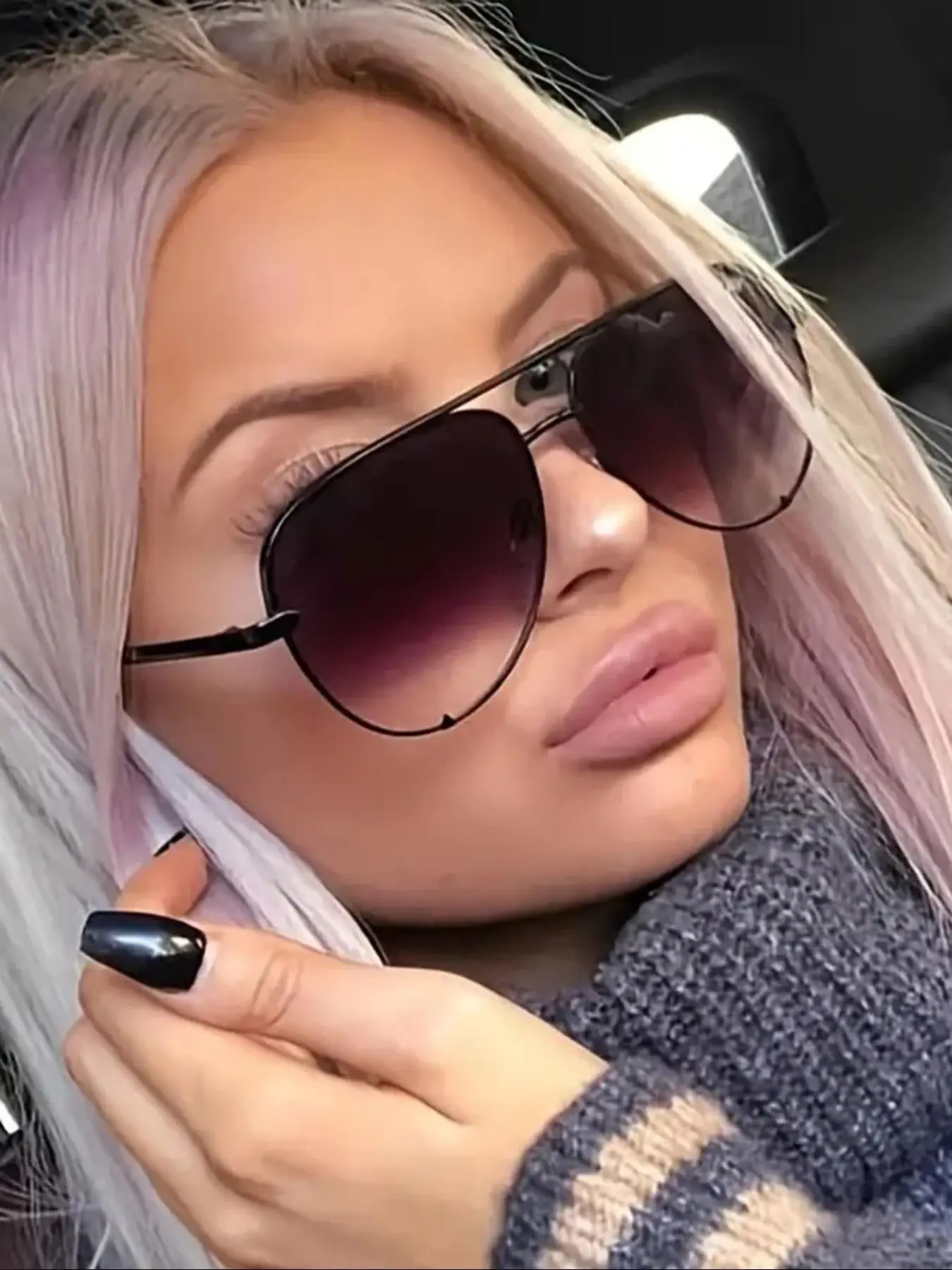 Unisex Vintage Trendy Tinted Lenses Sunglasses, Classic Shades, Aviator Glasses, Retro Outdoor Sports Frames Glasses, Fashionable Cool Glasses for Men