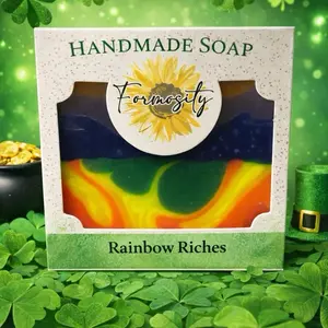 Rainbow Riches Bar Soap by Formosity Soaps