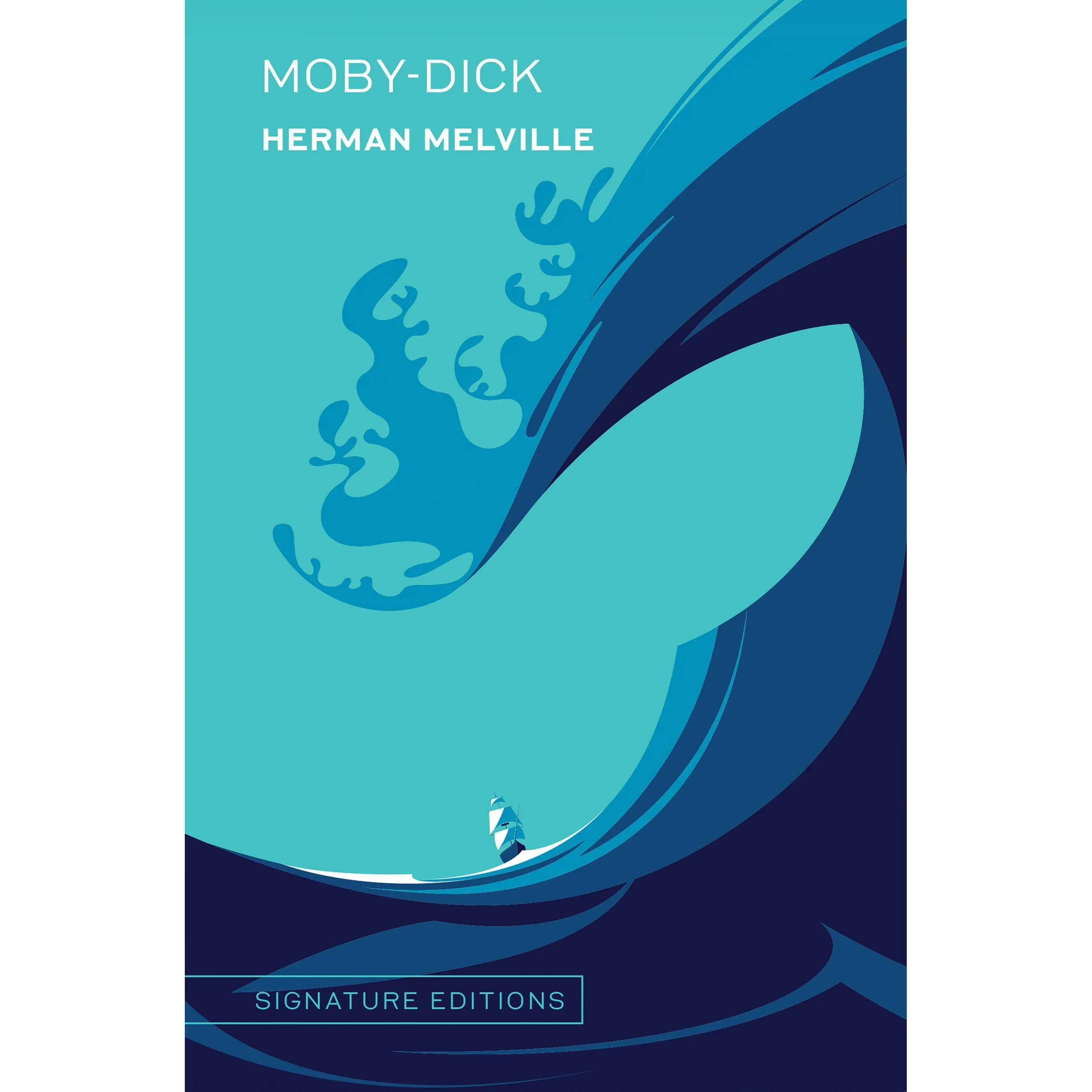 Moby-Dick by Herman Melville [Hardcover Book]