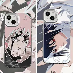 Viral Aesthetic Popular NARUTO Uchiha Sasuke Sakura Anime Phone Case for iPhone 11 12 13 14 15 16 17 Pro Max Plus 17Air Naruto shockproof Cover