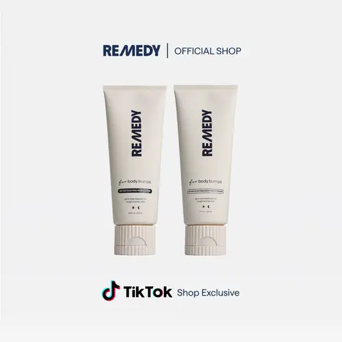 REMEDY KP Body Moisturizer + Scrub