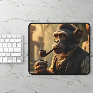 [Sale off up to 65%][Free Ship] Whimsical Monkey Gaming Mouse Pad: Unique Desk Decor