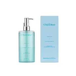 CharmBlend Perfumed Body Wash, 48H Long-Lasting Fragrance, 72H Deep Moisturizing, Aromatic Woody Scent, Gentle Cleansing, Suitable for All Skin Types, Daily Use, 12.87 fl oz