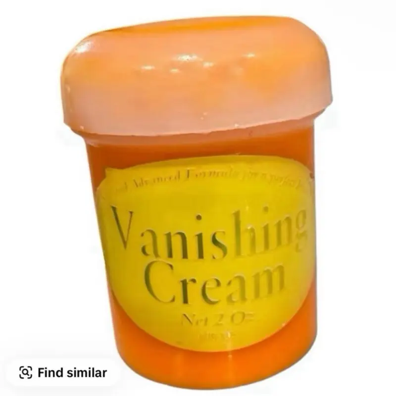 Vanishing cream