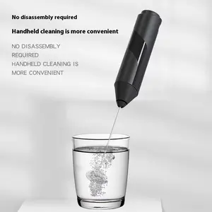 Handheld Electric Milk Frother Battery Powered Foam Maker for Coffee Cappuccino Matcha & Protein Shakes Effortless Foaming Compact Design
