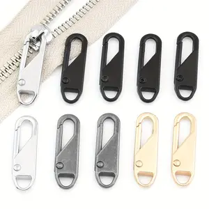 10 sets of zipper replacements -4 zipper pulls, used to replace zippers with luggage, clothing, jackets, backpacks, boots, wallets, jackets