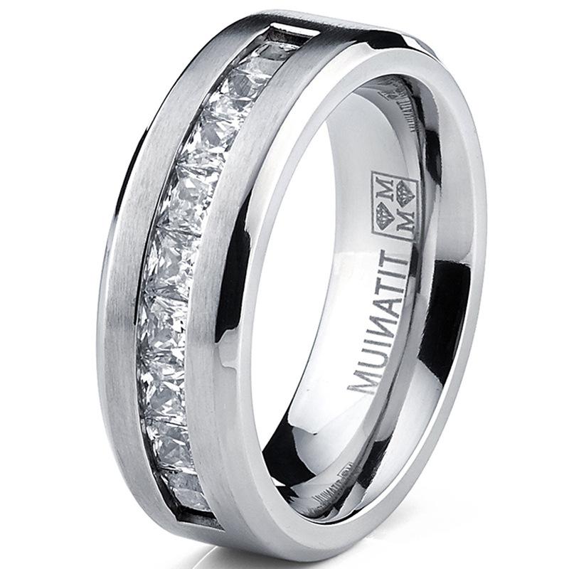Diamond Engagement Men's Ring
