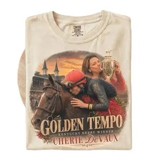 Golden Tempo Shirt, Kentucky Derby 2026 Winner, Horse Racing Vintage Shirt