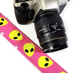 UFO Camera Strap- Alien Abduction Camera Strap - Camera Strap - Double Padded