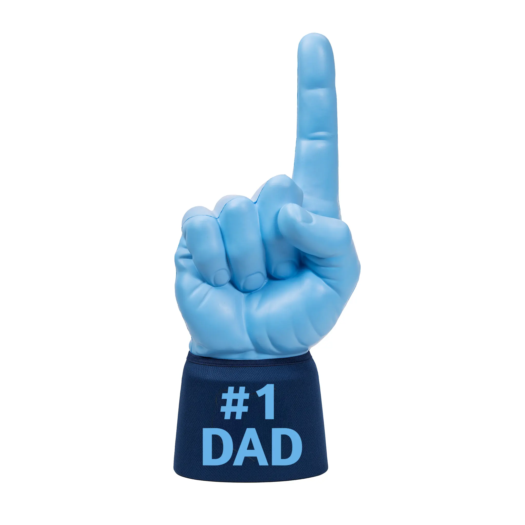 #1 Dad RadHand Foam Finger - Light Blue & Navy