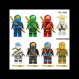 2026 new 005680 M1810 M1804 M1808 M1637 Ninja, Children's Toys, Birthday Gifts, Cartoon Characters with Building Blocks.