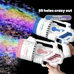 Bubble Machine, Bubble Gun Toy, Summer Kid Toy for Boys Girls, Bubble Blaster for Birthday, Wedding, Outdoor.