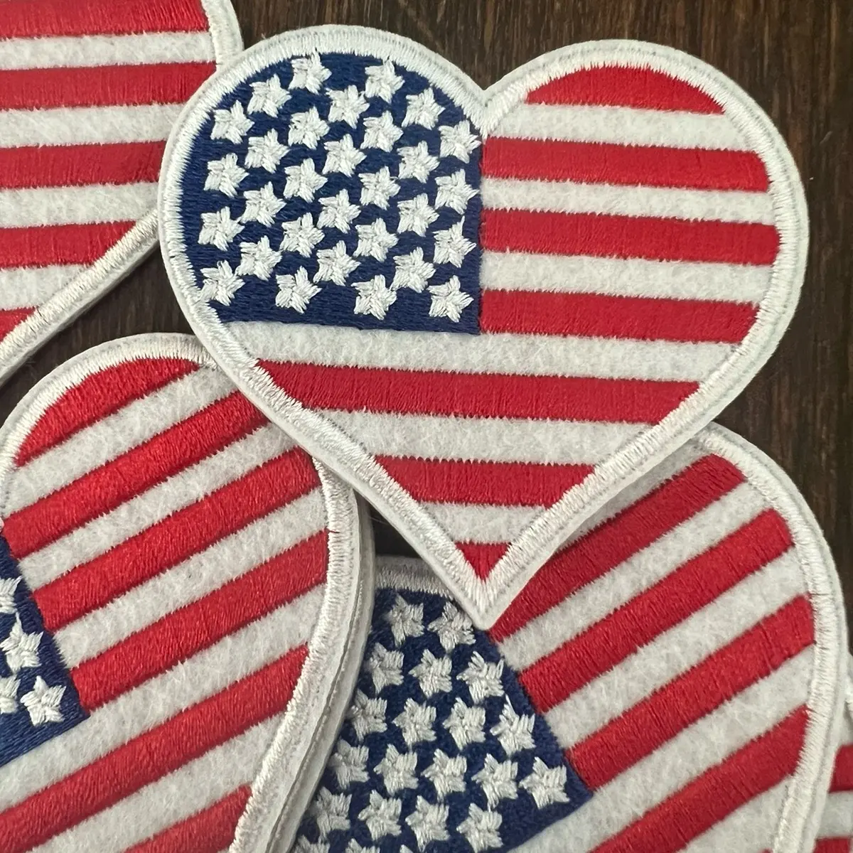 Heart Iron on Patches