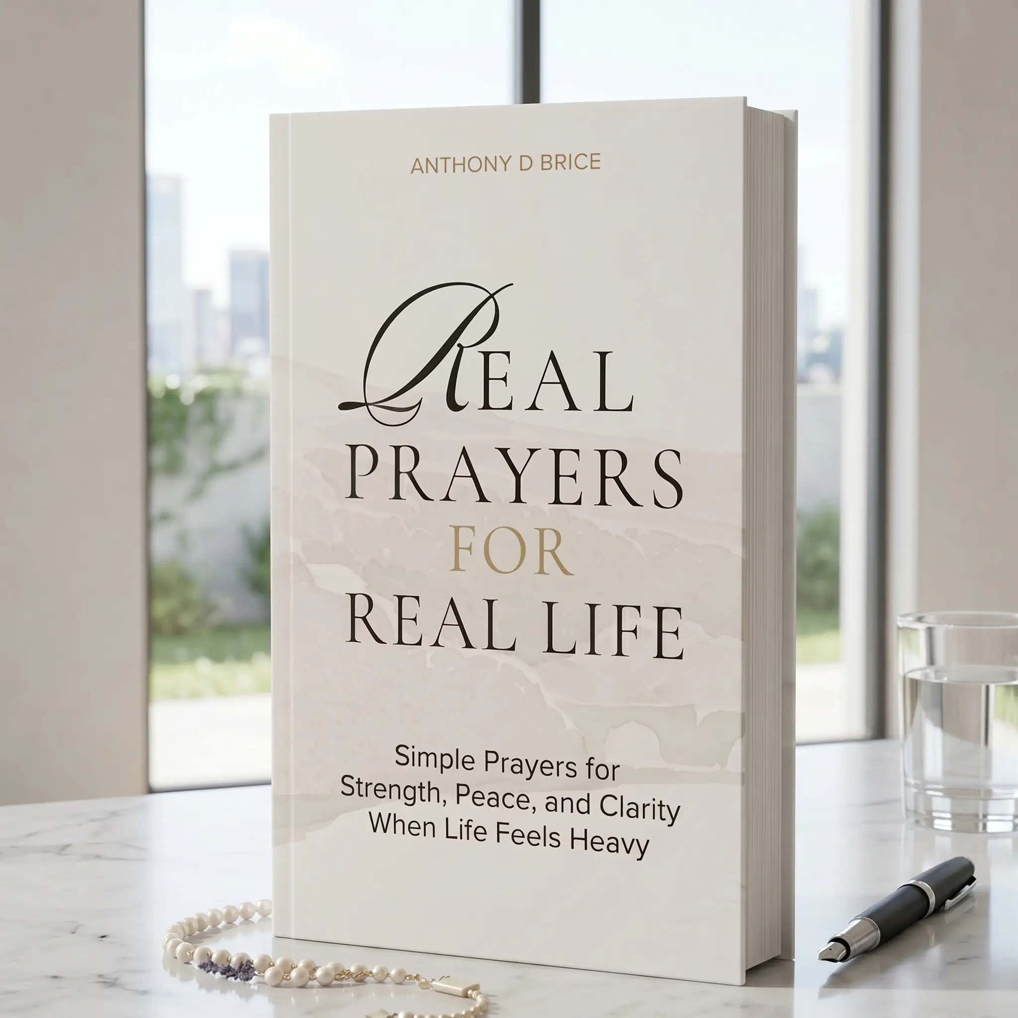 Real Prayers for Real Life: Simple Prayers for Strength, Peace, and Clarity When Life Feels Heavy – Inspirational Christian Devotional for Faith, Comfort & Encouragement