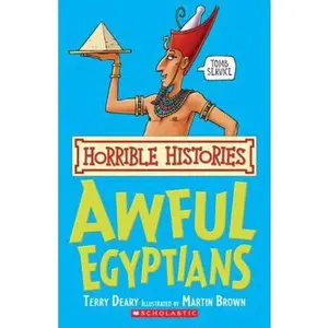 USED-Awful Egyptians (Horrible Histories) by Terry Deary (Paperback)