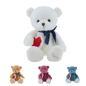 Snowolf 20'' 27'' Teddy Bear Hug A Love Heart White/rBown/Blue/Purple Gift For Kids Boys Girls Girlfriend Christmas New Year Valentine's Day