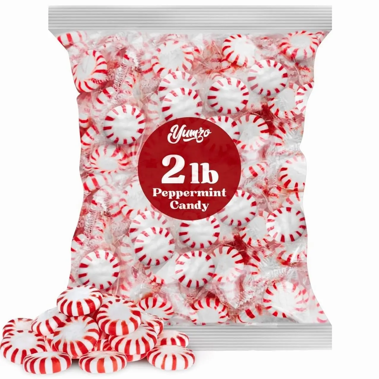 Starlight Peppermints Candy Individually Wrapped - Starlight Mints Hard Candy Individually Wrapped Office Candies Mints, Perfect for Office, 2lb