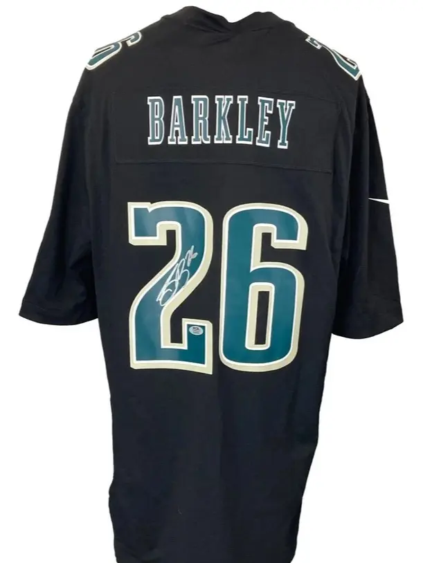 Saquon Barkley Signed Philadelphia Eagles Super Jersey