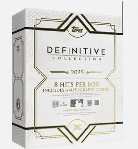 2025 Topps Definitive Baseball Hobby box
