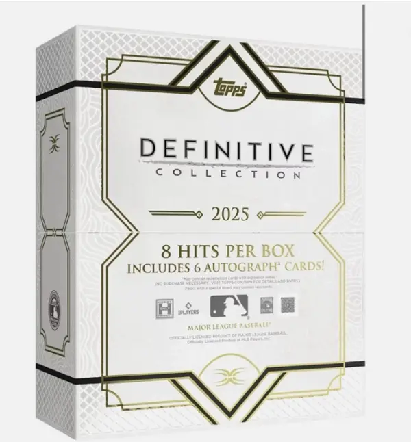 2025 Topps Definitive Baseball Hobby box