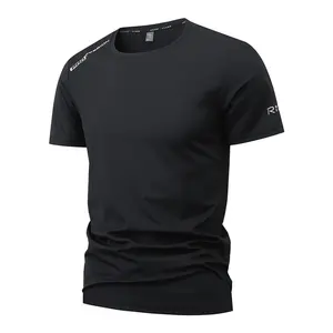 Men's Athletic Short Sleeve T-Shirt Moisture-Wicking Stretch Sports Top for Running & Fitness Menswear Tshirt