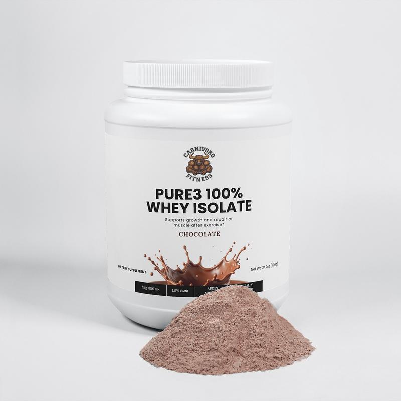Pure3 100-Whey Protein Isolate (Chocolate)