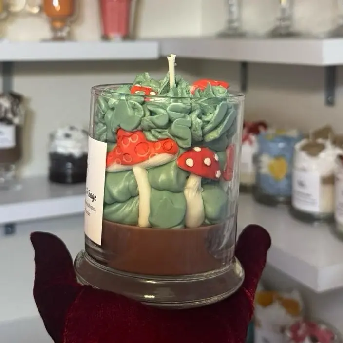 Mushroom candle Mushroom candle