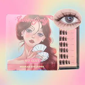 Mermaid Self Adhesive Lashes - No Glue Required - Eyelashes, Makeup