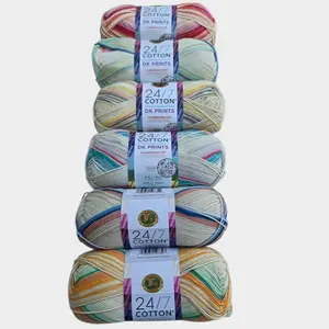 Cotton Prints Dk Cotton Yarn Lion Brand