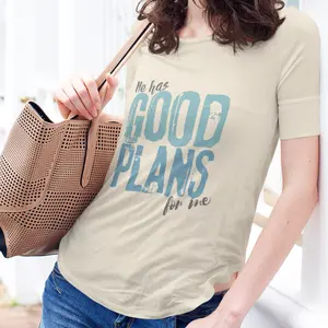 He Has Good Plans for Me Christian T-Shirt | Bible Verse Tee | Faith-Based Graphic Shirt