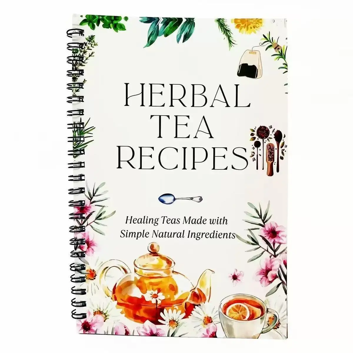 2026 Herbal Tea Recipes Guide, Natural Ingredients DIY Tea Drinks, Daily Healthy Brewing Manual, Complete Tea Making Book
