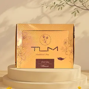 16Pc Sandalwood Soap 125G General Soap Soap Bath Clean Hand Washing And Bath Soap Family Gift