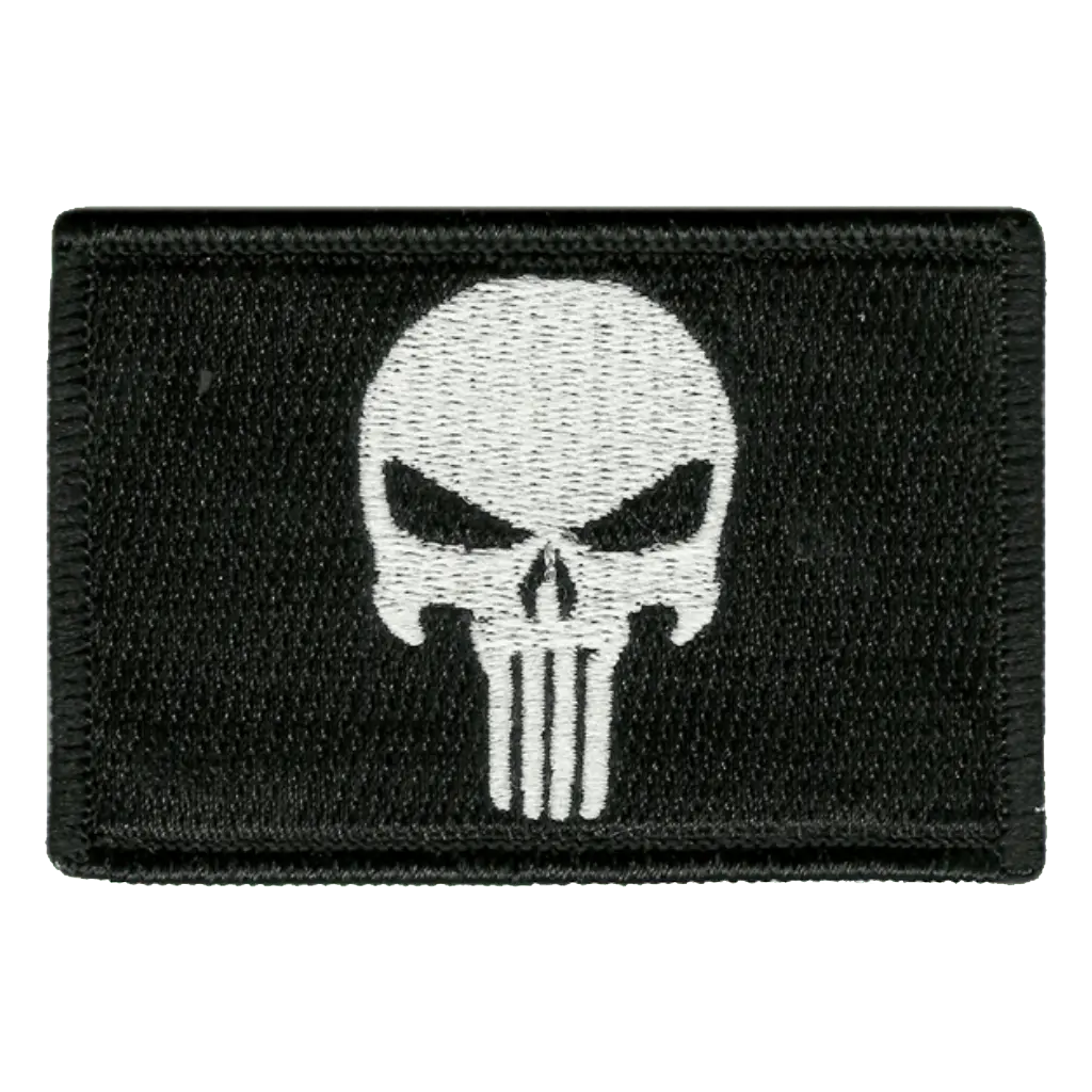 2"x3" Skull Tactical Patch