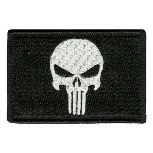 2"x3" Skull Tactical Patch