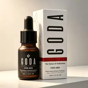 GODA Pheromones Perfume for Women - TheOriginal, Long-Lasting Fragrance with Jasmine& Rose, Vegan & Cruelty-Free, 15ml / 0.50 fI. oz