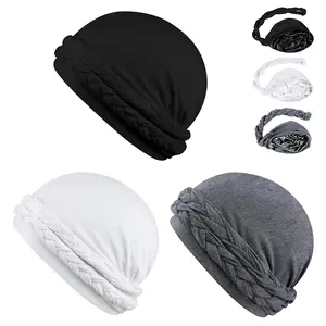 Satin Lined Turban, Stylish Unisex Halo Turban for Waves, Braids, Locs, and Sleep, Silky Durag Sleep Cap for Women and Men - Ideal Choice for Gifts
