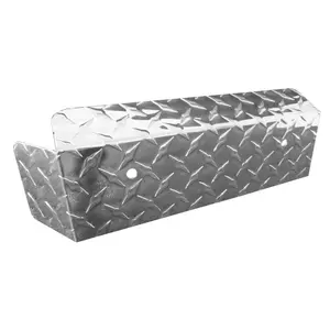 SGC Polished Aluminum Front Bumper Cover Diamond Plate for 1982-Up Club Car DS Golf Cart