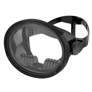 Adult Classic Retro Style Oval Scuba Diving Mask, High-Definition Large Frame, Tempered Glass Snorkeling Goggles, Essential Scuba Diving Gear