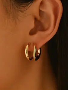 Trendy Tiktok Dome Earrings, Elegant Design for Any Occasion, Durable Material Ensuring Long-Lasting Wear, Ideal Gift Choice