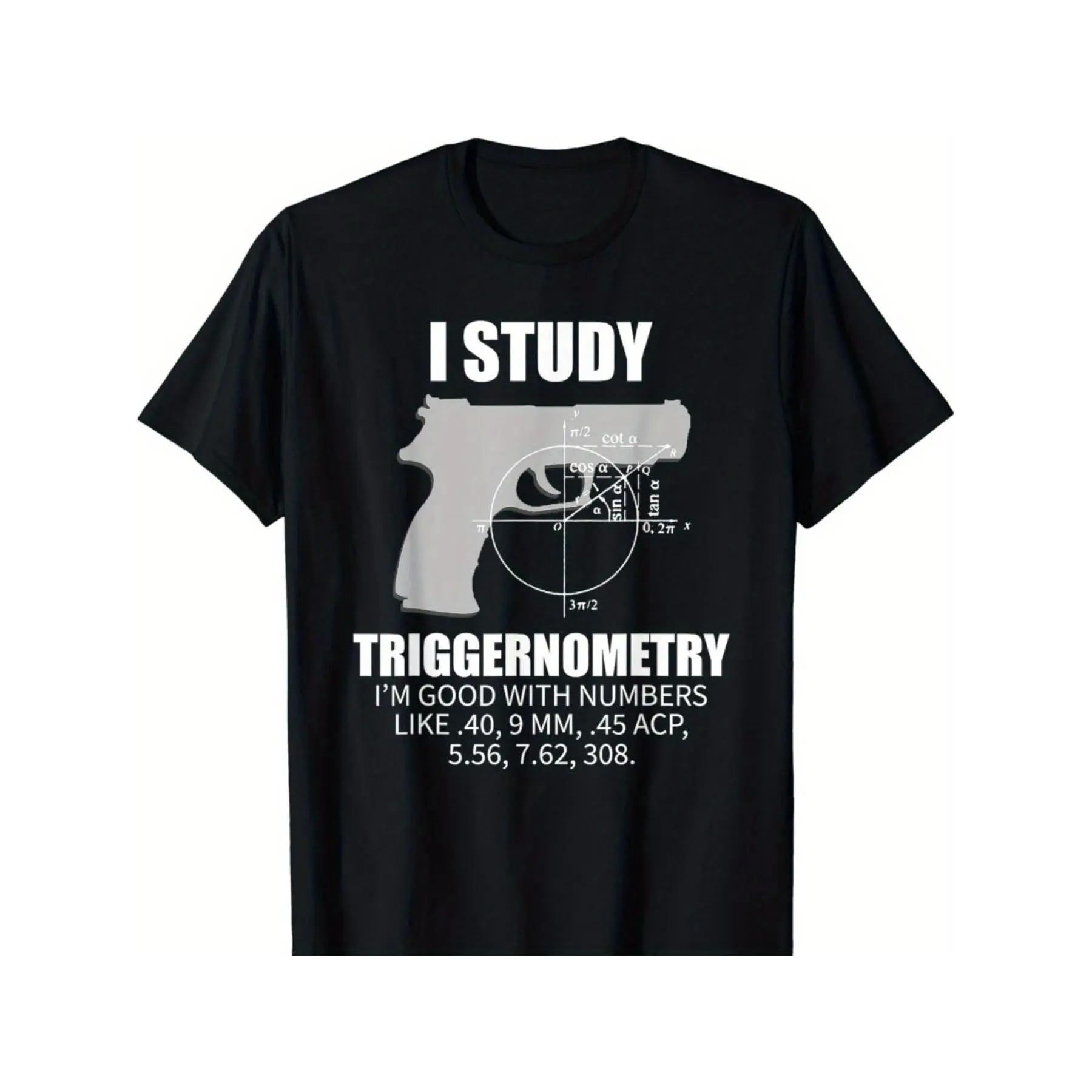 [100% Cotton] 100% Cotton[2nd Amendment T-Shirt] 2nd Amendment Rights Gift T-Shirt |   Triggernometry Gun Owner Shirt