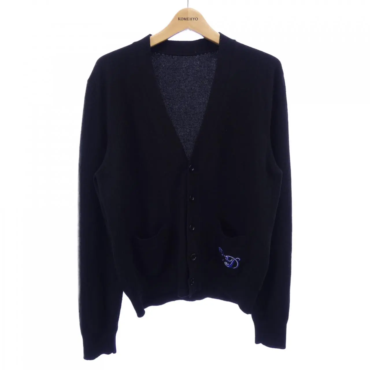 Pre-owned Dior Cashmere Small Leather Goods KENNY SCHARF Cardigan